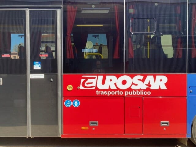 Autolinea trasporto pubblico Eurosar Olbia